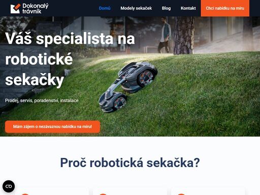 zajímá vás robotická sekačka? my jsme jich nainstalovali už více než 100 a rádi pomůžeme i vám. jsme držitelem ocenění husqvarna automower expert, což zaručuje naší odbornost a profesionalitu.
