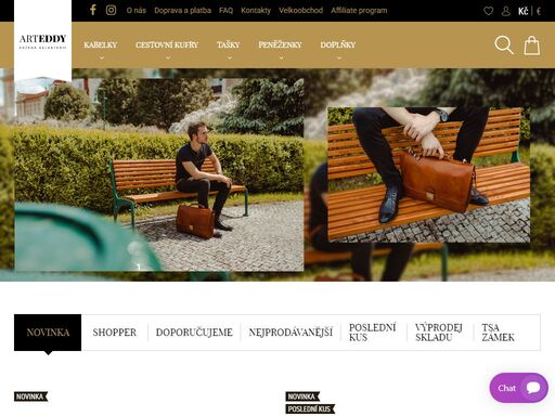 zabýváme se výrobou a následnou distribucí kožené galanterie. nabízíme dámské kabelky, aktovky, pásky, peněženky z kůže, koženky, nylonu a dalších materiálů.