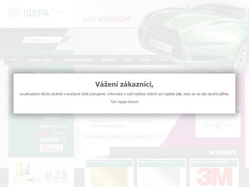 specialista pro autofolie, folie na auto, karbonové folie, polepy aut