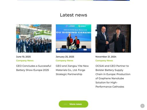 geo green energy origin: continuous innovation powering green energy transition
