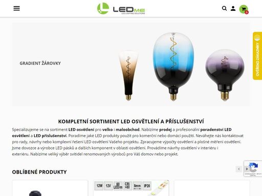e-shop a kamenná prodejna led produktů. návrhy a realizace led osvětlení na míru. poradenství. led pro foto/video - vysoké cri až 98.