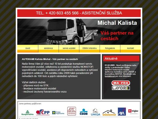 autokami.cz kalista michal - váš partner na cestách