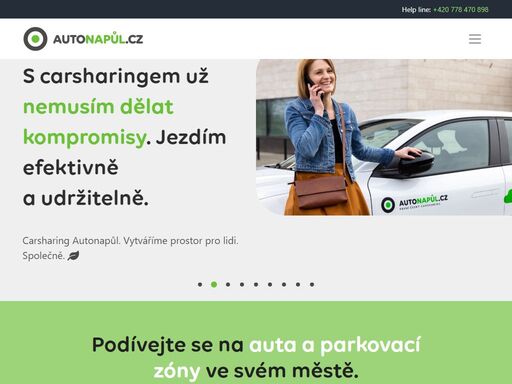 autonapůl carsharing. půjčte si auto na hodinu nebo na týden. rezervujte předem. palivo, pojištění a servis jsou v ceně. také pro firmy.