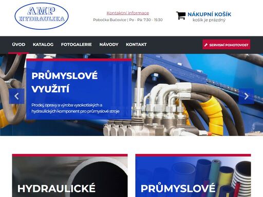 výroba, prodej a opravy tlakových a hydraulických hadic, hydraulických válců a vysokotlakých spojovacích a vodících materiálů.