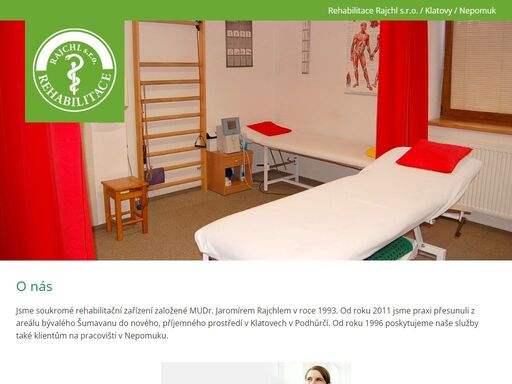 rehabilitace rajchl s.r.o. / klatovy / nepomuk - soukromé rehabilitační zařízení