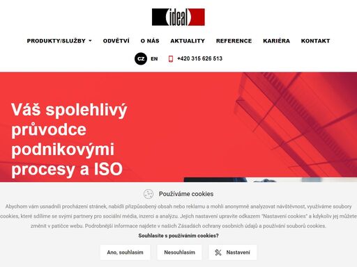 naší nosnou činností je poradenství a implementace systémů managementu kvality dle norem iso.