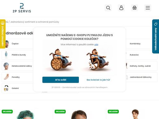jednorázové chirurgické a operační oblečení » zdravotnické oděvy a ochranné pomůcky české výroby » kvalitní český výroba a okamžitá expedice