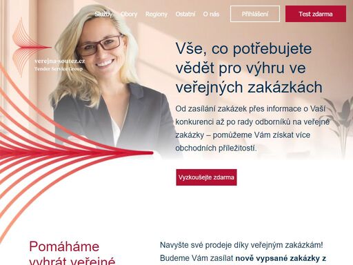 navyšte své prodeje díky veřejným zakázkám! budeme vám zasílat nově vypsané zakázky z vašeho oboru. díky naší databázi aktuálních i historických dat a chytré analýze zakázek získáte informace o vaší konkurenci, což vám pomůže učinit to nejlepší rozhodnutí: identifikovat vhodnou zakázku a připravit nejlepší nabídku.