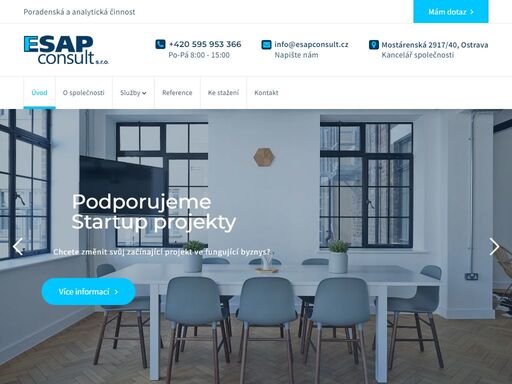 poskytujeme poradenskou a analytickou činnost v oblasti techniky, ekonomiky, financí a strategie. jedná se o podporu startup projektů, výzkumnou a vývojovou činnost, projekční a inženýrskou činnost, tvorbu systémů a modelů na podporu rozhodování managementu.