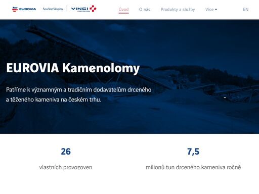 patříme k významným a tradičním dodavatelům drceného a těženého kameniva na českém trhu. 