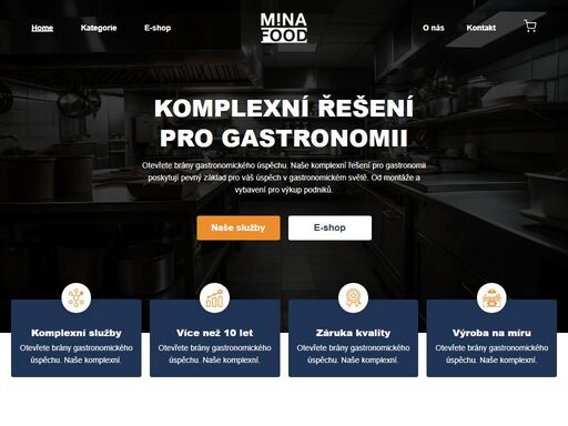 otevřete brány gastronomického úspěchu. naše komplexní řešení pro gastronomii poskytují pevný základ pro váš úspěch v gastronomickém světě. od montáže a