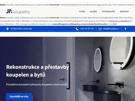 provádíme kompletní přestavby koupelen a bytů na klíč.