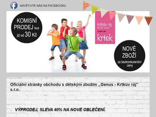 bazar krtkův ráj