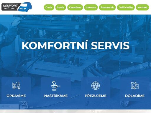 komfortní autoservis frýdek-místek. karosárna, lakovna, pneuservis a další služby pro vaše auto.