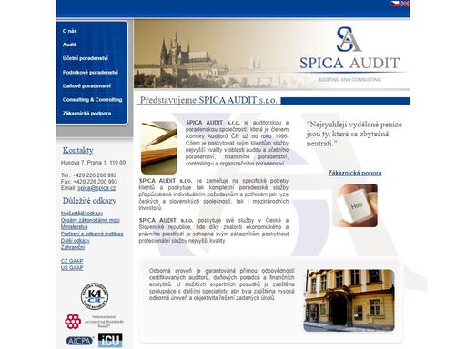 auditorská a poradenská společnost