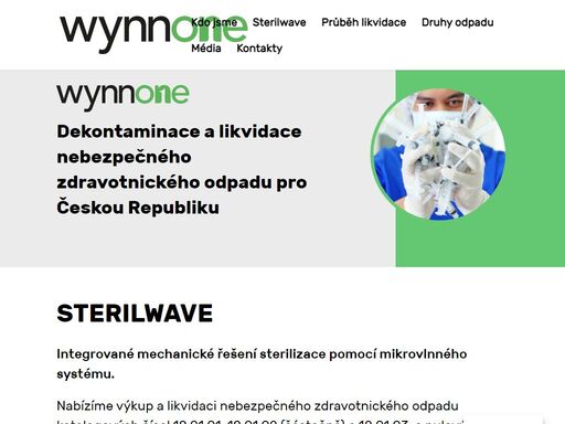 nabízíme výkup a likvidaci nebezpečného zdravotnického odpadu s nulovým dopadem na životní prostředí. mikrovlnný systém sterilwave redukuje hmotnost i objem!