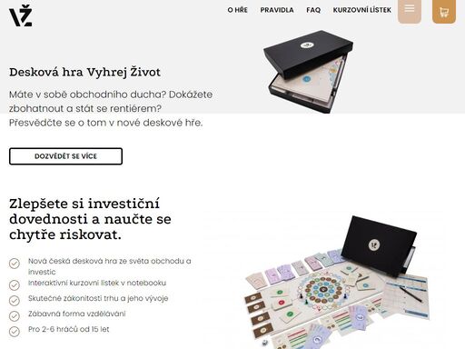 .. vyrobeno v české republice zvyšuje finanční gramotnost vytvořeno na základě zákonitostí skutečného trhu budete investovat do akcií, kryptoměn nebo do nemovitostí? vaším cílem je zbohatnout dřív, než to dokáží vaši protihráči. s milióny do začátku ovšem nepočítejte. na rozjezd si musíte vystačit pouze s tím, co má...