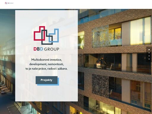 multioborové investice, development, nemovitosti. to je naše práce, radost i zábava. jsme dbd group.
