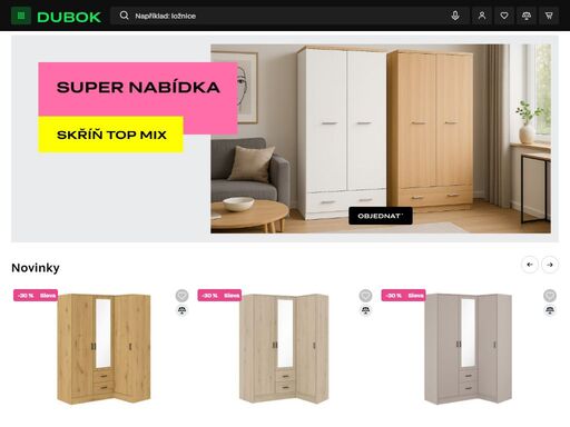 online obchod s nábytkem - dubok.cz ? u nás najdete široký výběr kvalitního nábytku za výhodné ceny. oživte svůj interiér s námi!???? objednejte nyní a využijte naše akce a slevy %. ? doprava po celé čr. katalog ? různé designy, velikosti a barvy. kvalita
