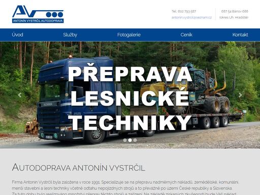 autodoprava antonín vystrčil.