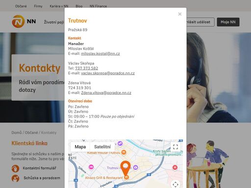 pobočka pražská 89, trutnov. na našich obchodních místech jsme i nadále připraveni řešit požadavky klientů.