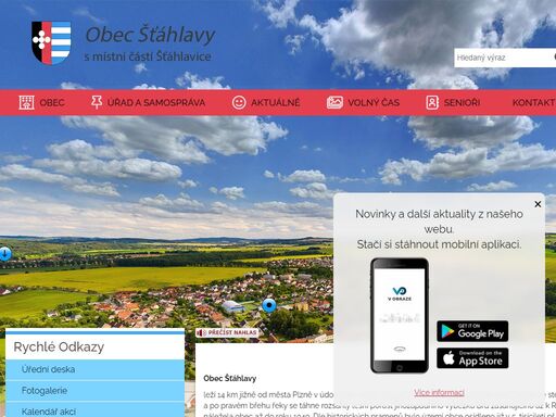 obec šťáhlavy