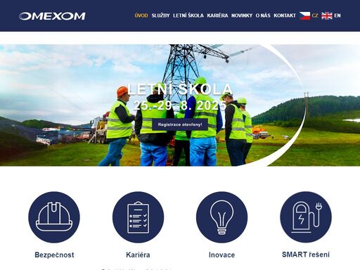 společnost omexom ga energo s.r.o. je významným lídrem v oblasti elektromontáží pro výrobce a distributory elektrické energie.
