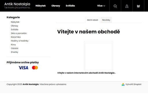 vítejte v našem obchodě. vítejte v našem internetovém obchodě antik nostalgia...