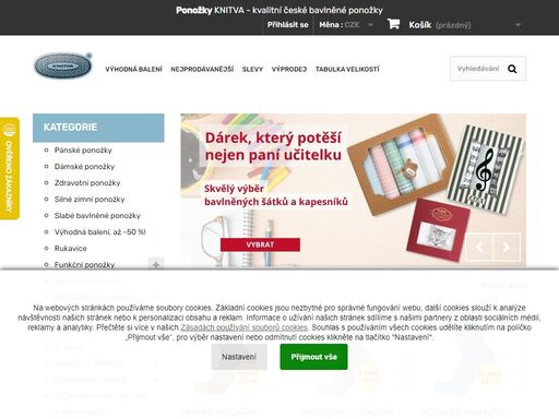 ponožky přímo od českého výrobce. kvalitní bavlněné ponožky, ponožky zdravotní, 100% bavlněné, funkční - antibakteriální, s aloe vera, proti klíšťatům.