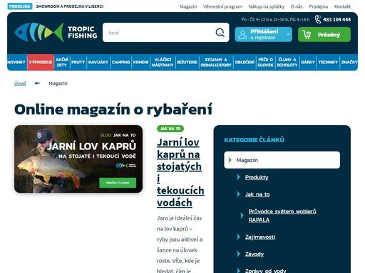 děláme rybářům radost rybářské potřeby od profesionálů ? více než 25 let podporujeme rybáře ? doprava nad 1000 kč zdarma ? vrácení do 14 dnů ? nákup na splátky.