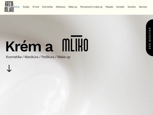 www.krem-a-mliko.cz