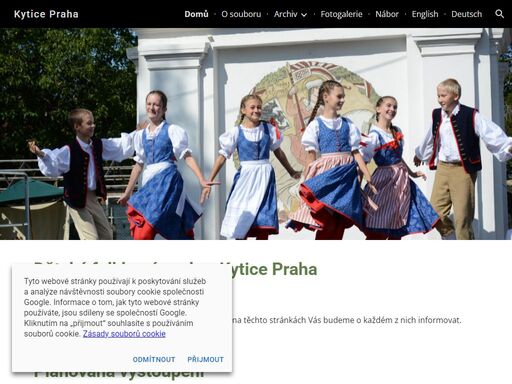 dětský folklorní soubor kytice - praha