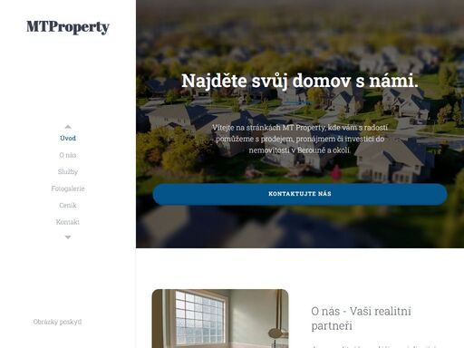 vítejte na stránkách mt property, kde vám s radostí pomůžeme s prodejem, pronájmem či investicí do nemovitosti v berouně a okolí.