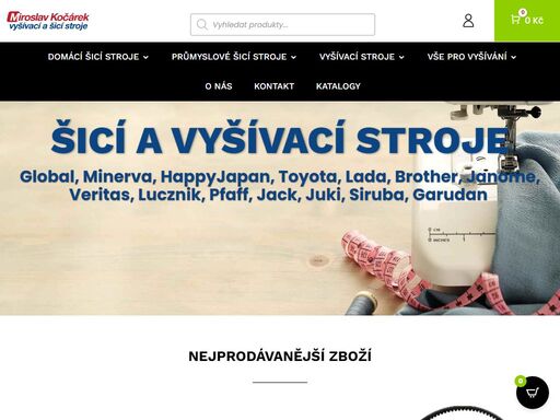 průmyslové šicí stroje global, domácí šicí stroje minerva. máme více jak 100letou historii v oboru. prodej, servis, poradenství.