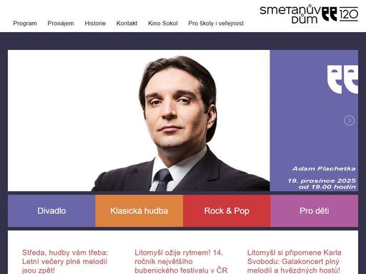 smetanův dům litomyšl - oficiální stránky smetanova domu
