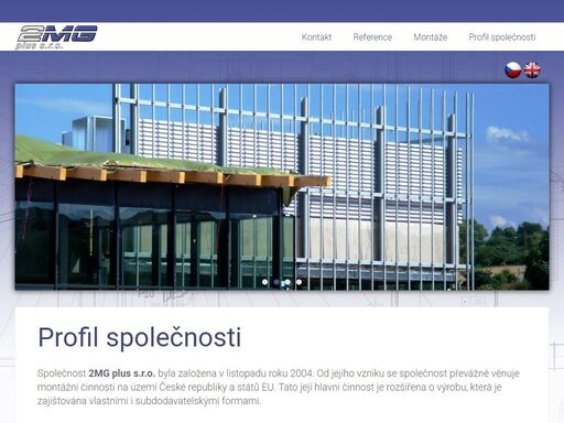 2mg plus s.r.o. - montáže ocelových konstrukcí, potrubních celků, strojního zařízení, výroba potravinářských zařízení a míchadel