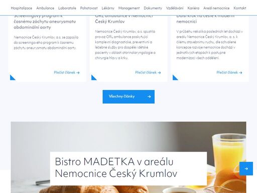 nemocnice český krumlov, a.s. je zdravotnickým zařízením s vlastní právní subjektivitou, jejímž jediným akcionářem je jihočeský kraj.