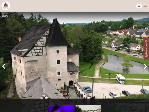 navštivte hrad vildštejn a zažijte spojení historie a komfortu. nabízíme ubytování v historických pokojích, gurmánské akce, degustační balíčky a jedinečné zážitky ve středověkém prostředí. rezervujte si svůj pobyt nebo akci na hradě a užijte si atmosféru minulosti v moderním pojetí!