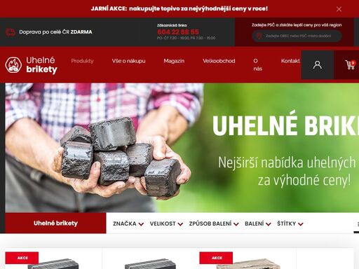 český dodavatel uhelných briket špičkové kvality. ?? široká nabídka briket s rozvozem po celé čr zdarma.