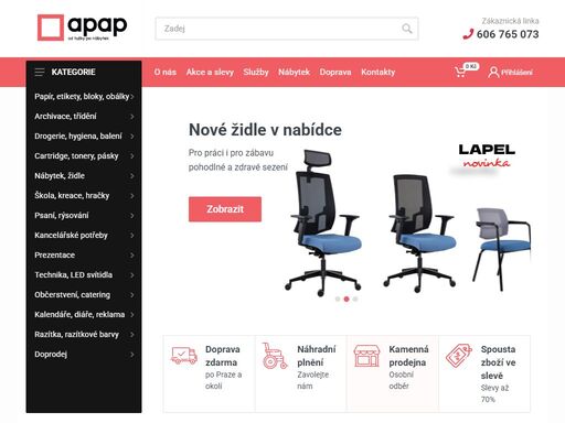 apap.cz nabízí široký sortiment kancelářských potřeb, školních pomůcek a dalších produktů. prozkoumejte naši nabídku a najděte vše, co potřebujete.