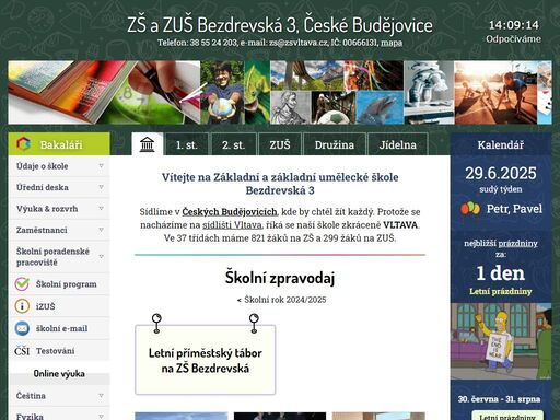 www.zsvltava.cz