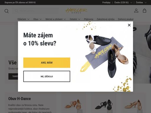 sháníte taneční obuv, společenské, taneční šaty, doplňky či kosmetiku? hellerdance nabízí specializované oblečení, látky i zakázkovou výrobu. jsme v praze a ostravě.