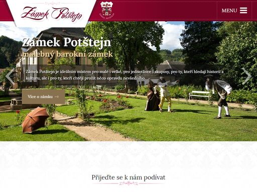nově zrekonstruovaný zámek potštejn vám nabízí klasické prohlídky zámeckých interiérů zámku, bubákov, pohádkov, a další zajímavé atrakce.