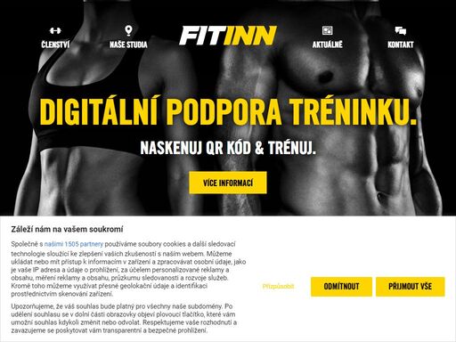 fitinn - ročni permanentka fitness
