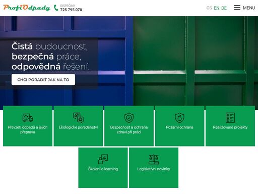 společnost profiodpady s.r.o. již od roku 2008 nabízí služby v oblasti nakládání s odpady a komplexní poradenství v oblasti životního prostředí, ...