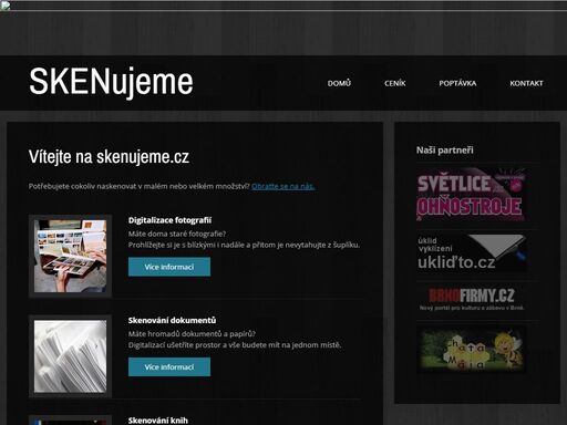 skenujeme.cz - skenování a digitalizace