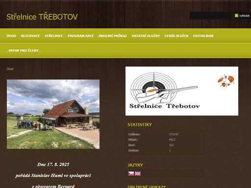 střelnice třebotov, majitel: stanislav huml