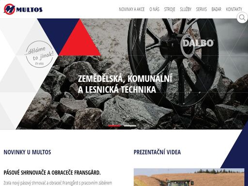 zabýváme se servisem a prodejem strojů (zemědělská technika, komunální a lesní technika) firem karsit, dal-bo, fransgard a dalších …