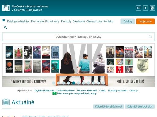 jihočeská vědecká knihovna v českých budějovicích