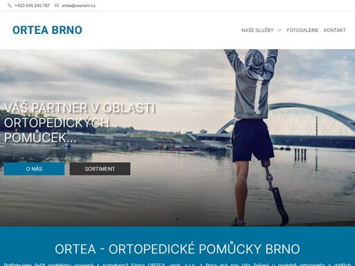 ortea brno - vaše volba pro kvalitní protézy a ortézy horních a dolních končetin. zajišťujeme individuální řešení a odbornou péči pro maximální komfort.